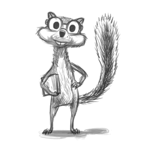 Squirrel Drawing